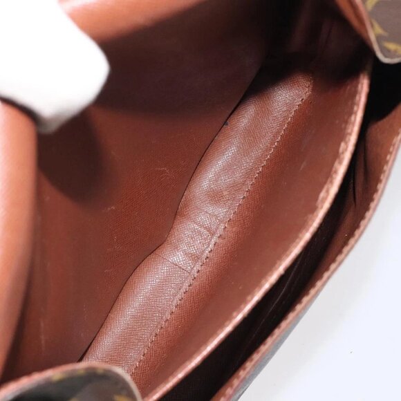 LOUIS VUITTON Monogram Cartouchiere MM Shoulder Bag M51253 LV Auth 123706 - Picture 11 of 16